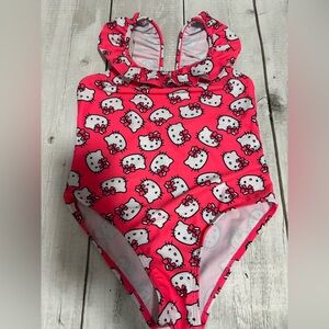 Hello Kitty Pink Kids Swim One Piece